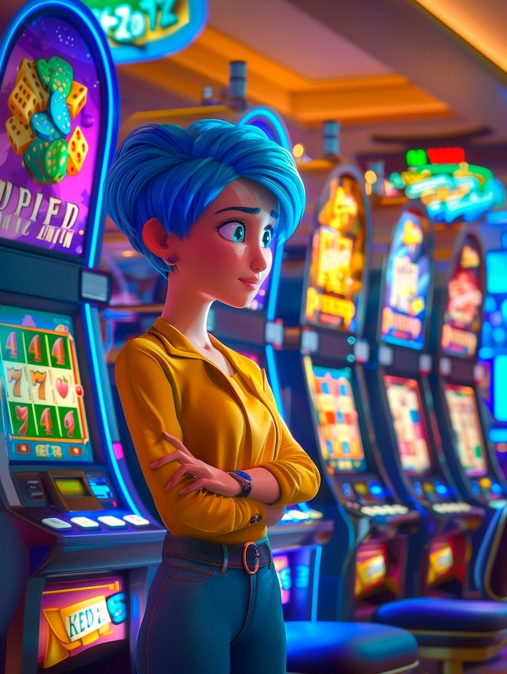 Mobile phone displaying live blackjack table and score dashboard